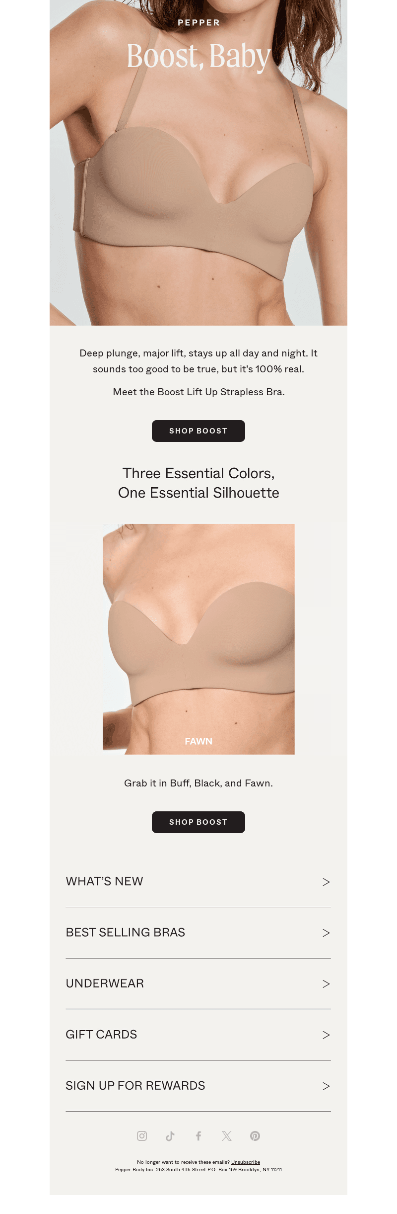 A Strapless Push Up For Small Boobs?!