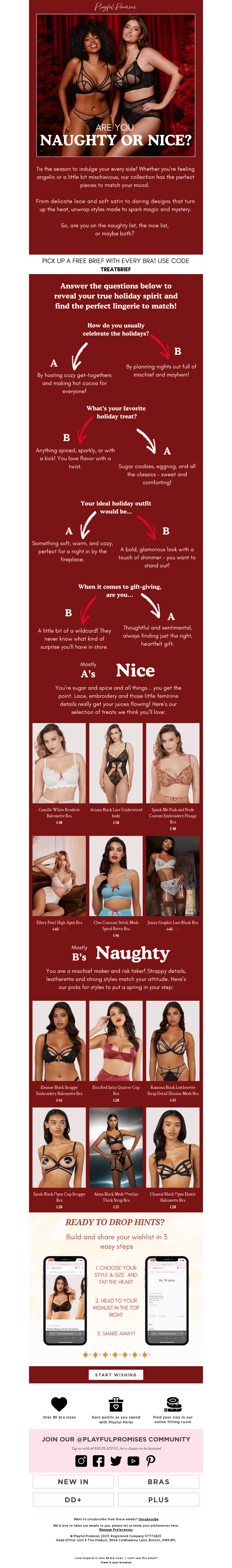 Are You Naughty Or Nice?