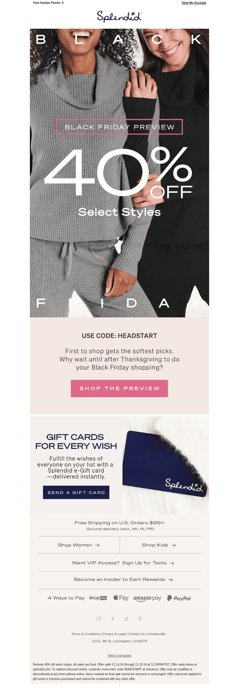 📣 40% OFF! Get a Head Start on Black Friday!