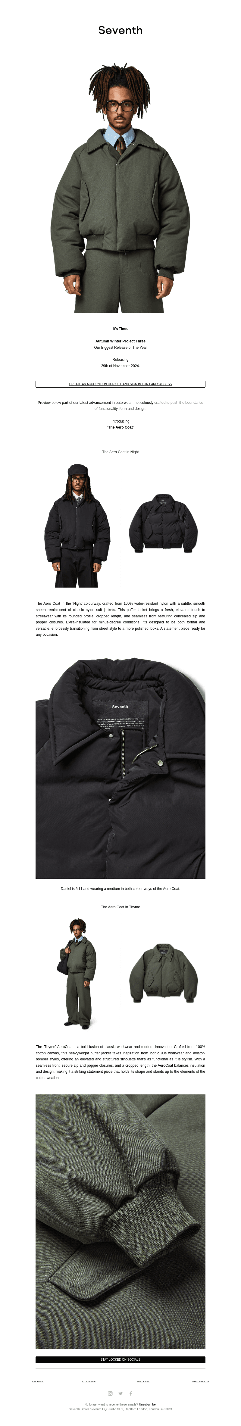 Our Latest Outerwear Pieces | Preview Here