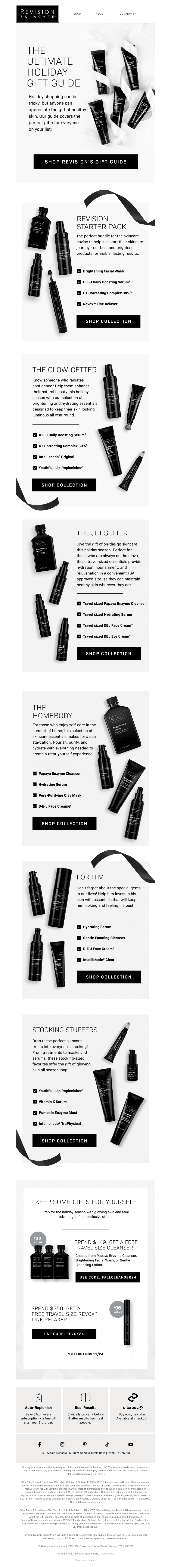 Revision Skincare email from Thu, Nov 14, 2024