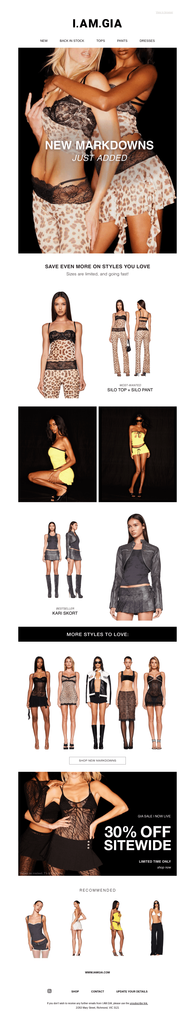 Get it before it's gone | New markdowns are waiting for u