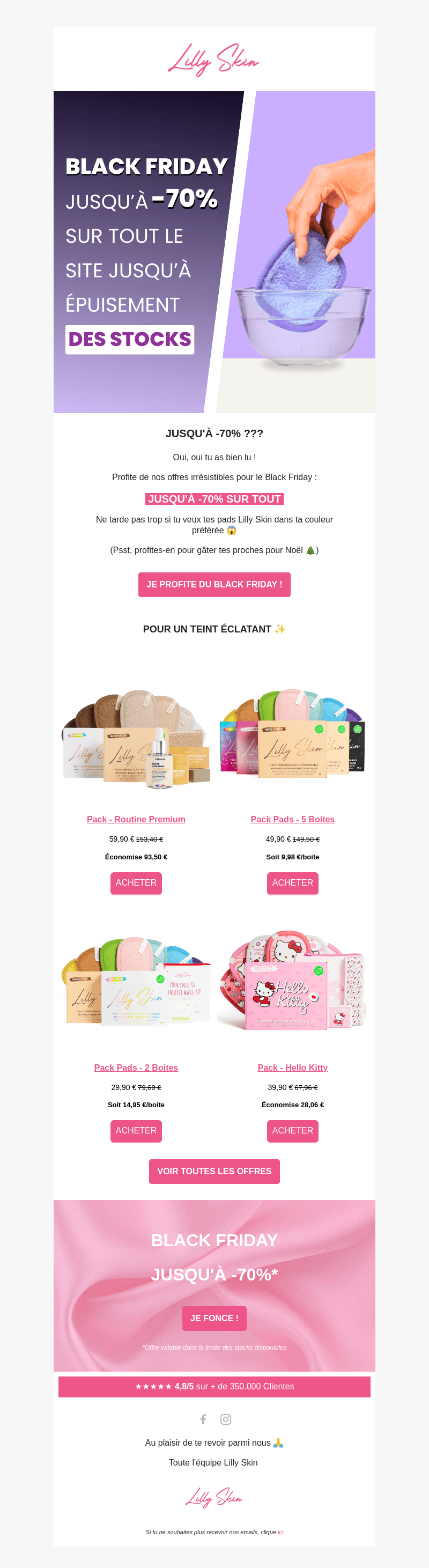 Économise jusqu'à -70% 😍