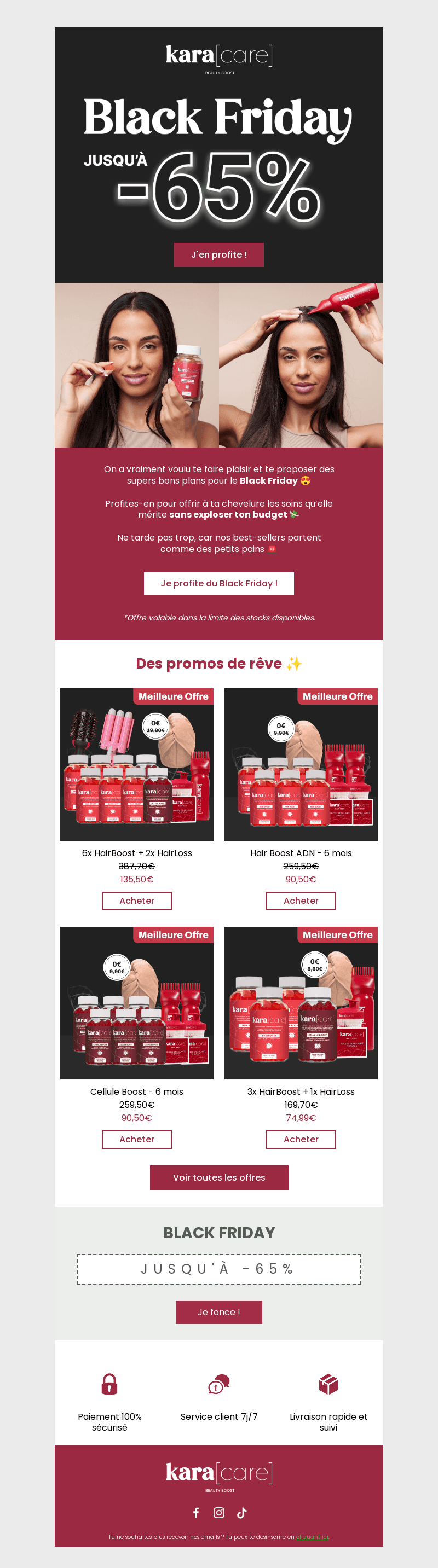 😍 Jusqu'à -65% ??
