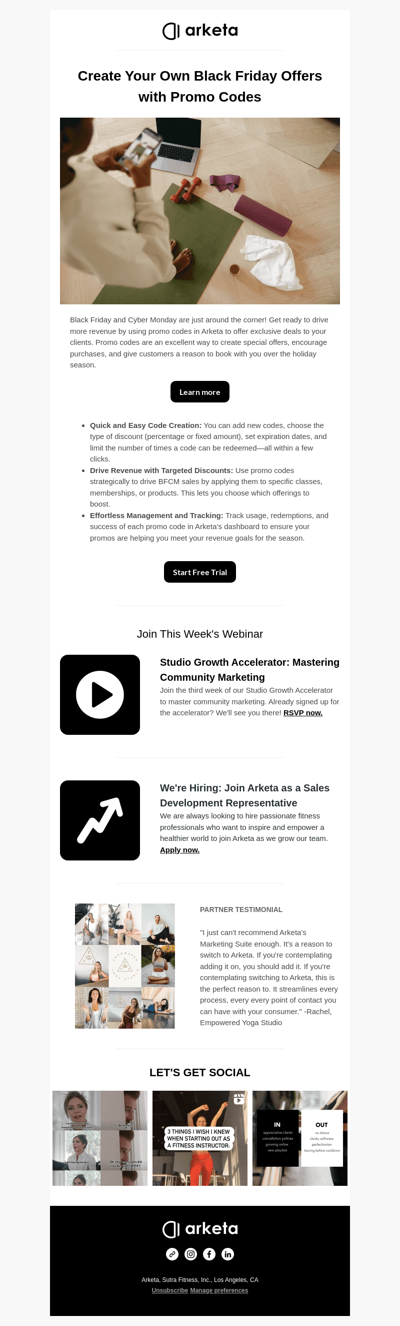 Create Your Black Friday Offers with Promo Codes