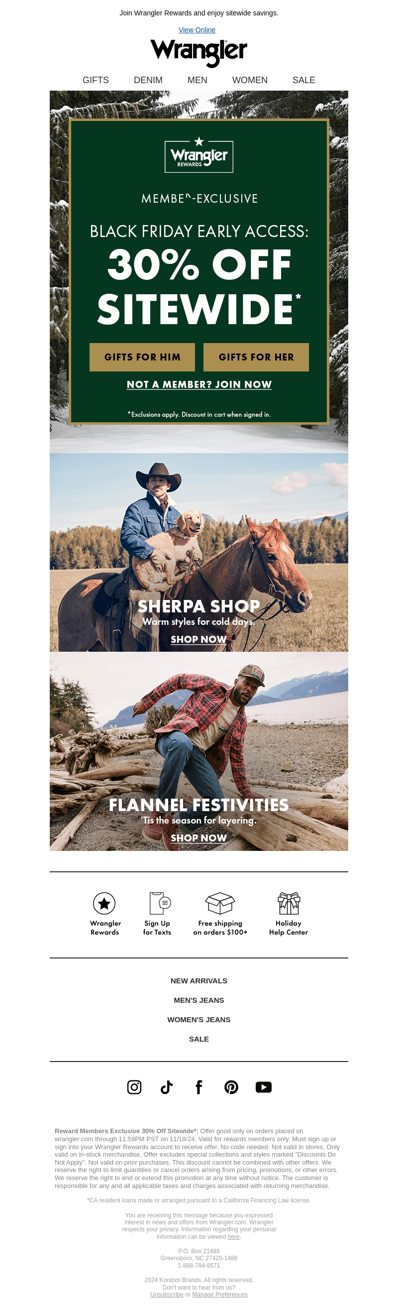 Open for a holiday head start (30% off!)
