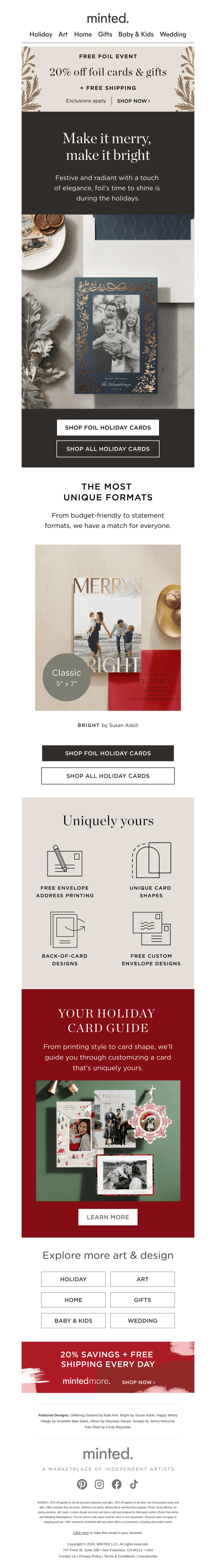 Our free foil event is back & better than ever