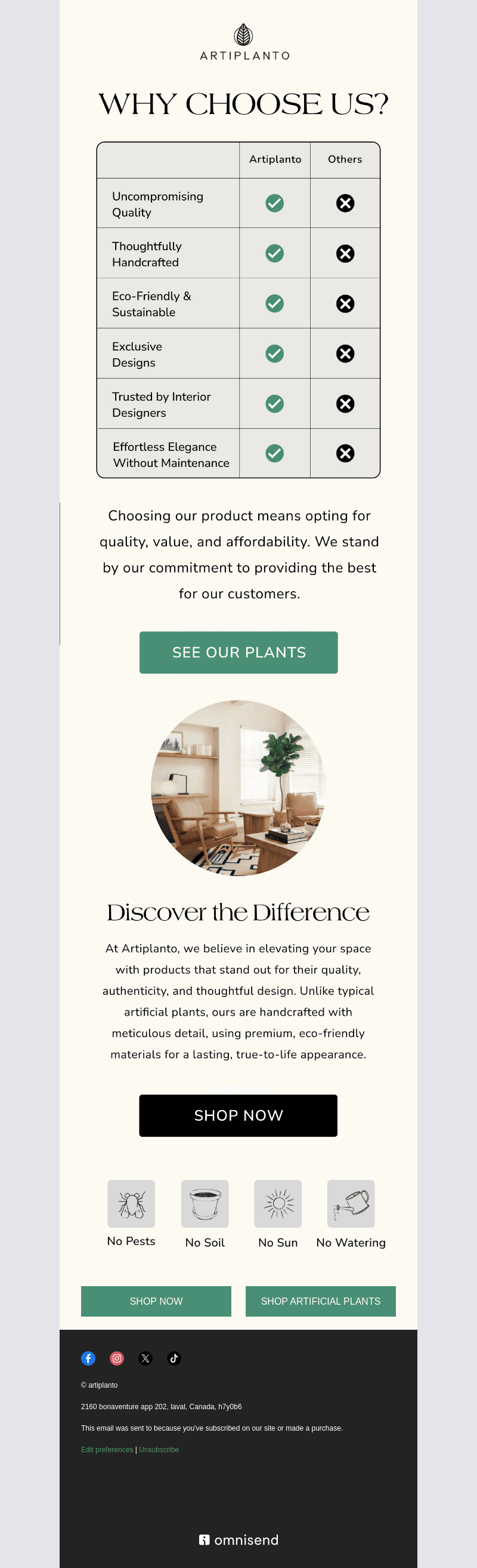 Why Artiplanto? 🌿