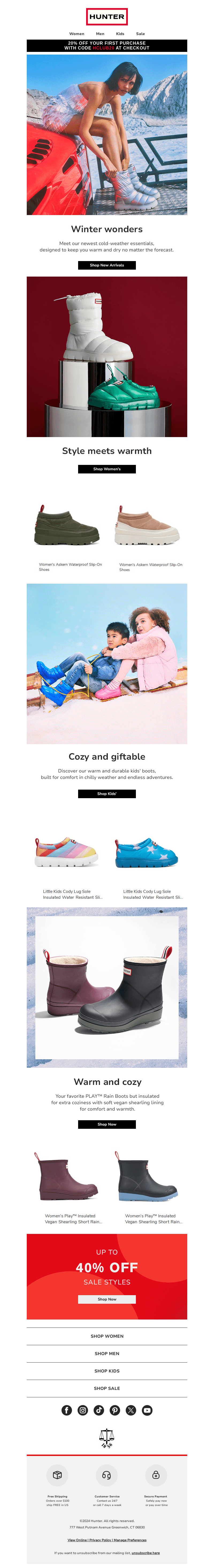 New Season Arrivals