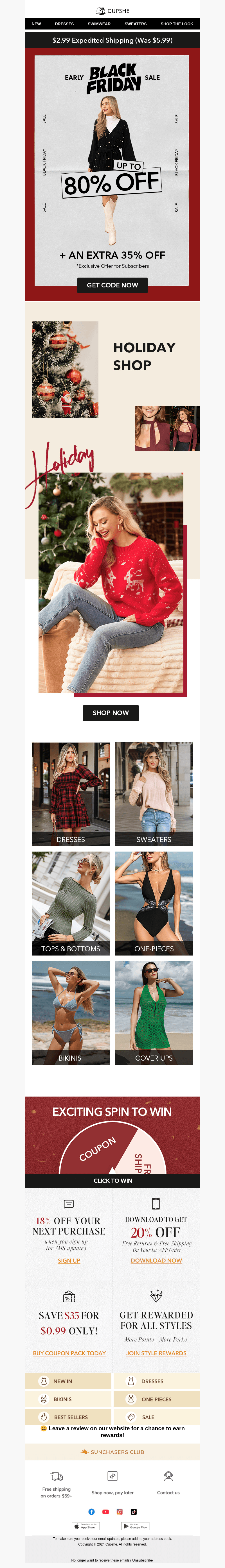 Did you hear? AN EXTRA 35% OFF 🔥