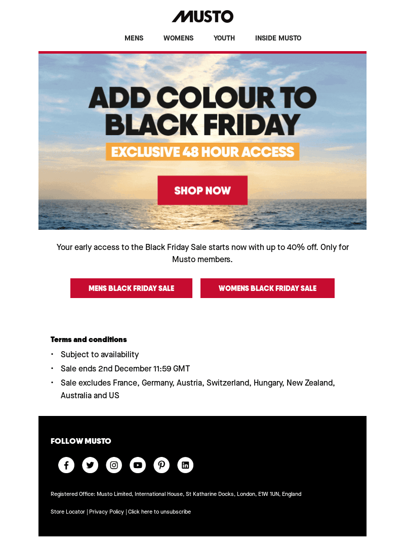 Your Black Friday early access is here!