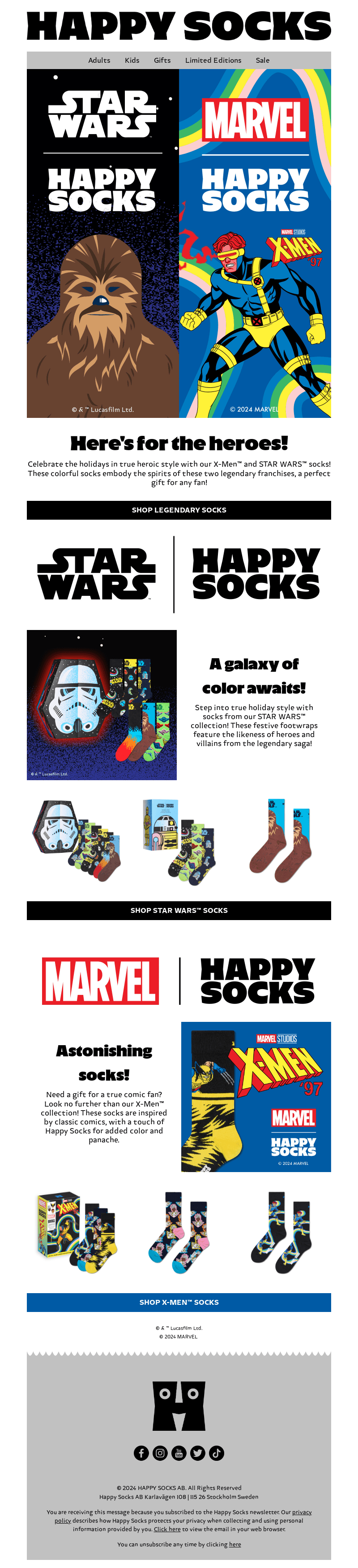 Legendary Holiday Gifts