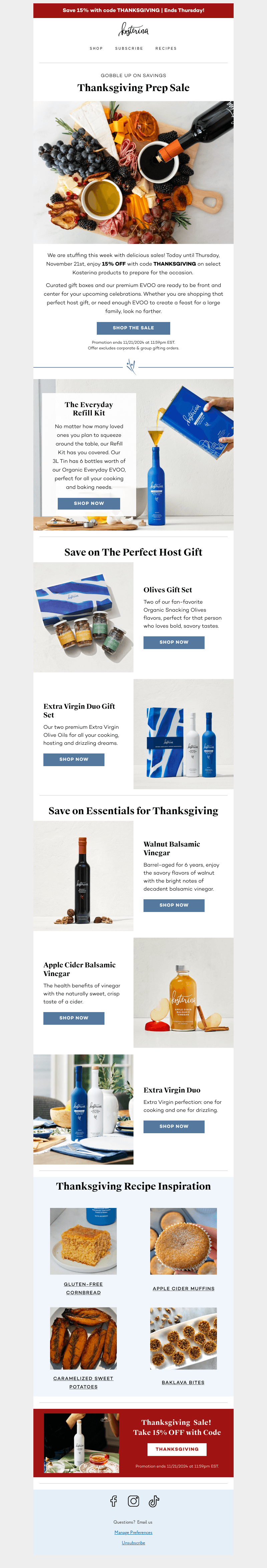Gobble up on Savings 🦃