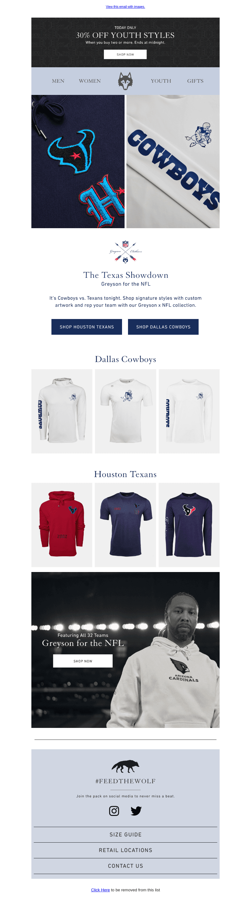 Texas Showdown || Greyson x NFL