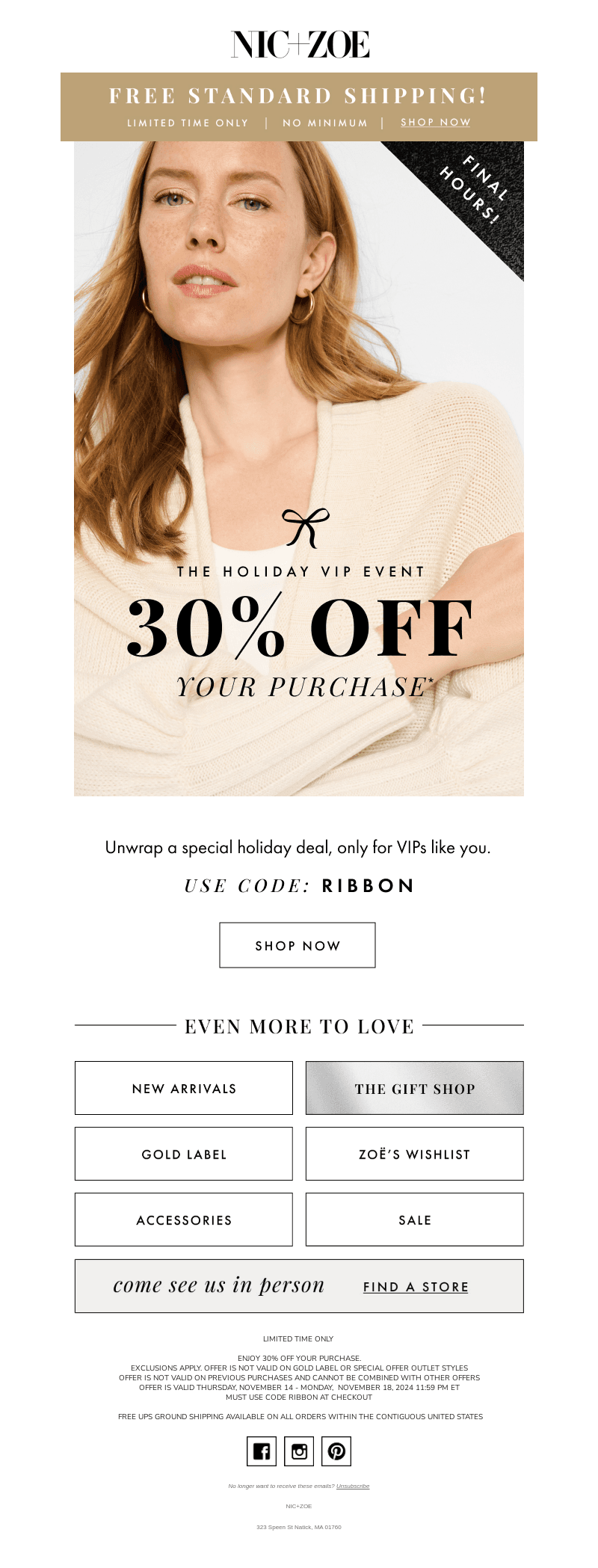 ✨Last call for 30% off✨