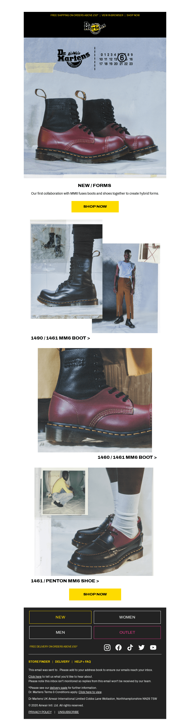 Dr. Martens email from Tue, Nov 19, 2024