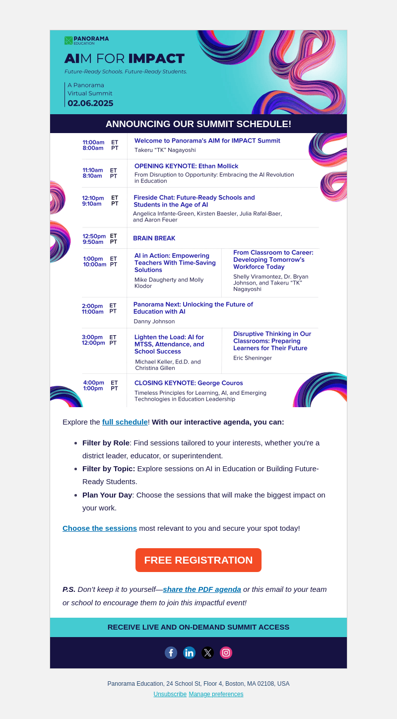 The Wait Is Over: Virtual Summit Agenda Announced!