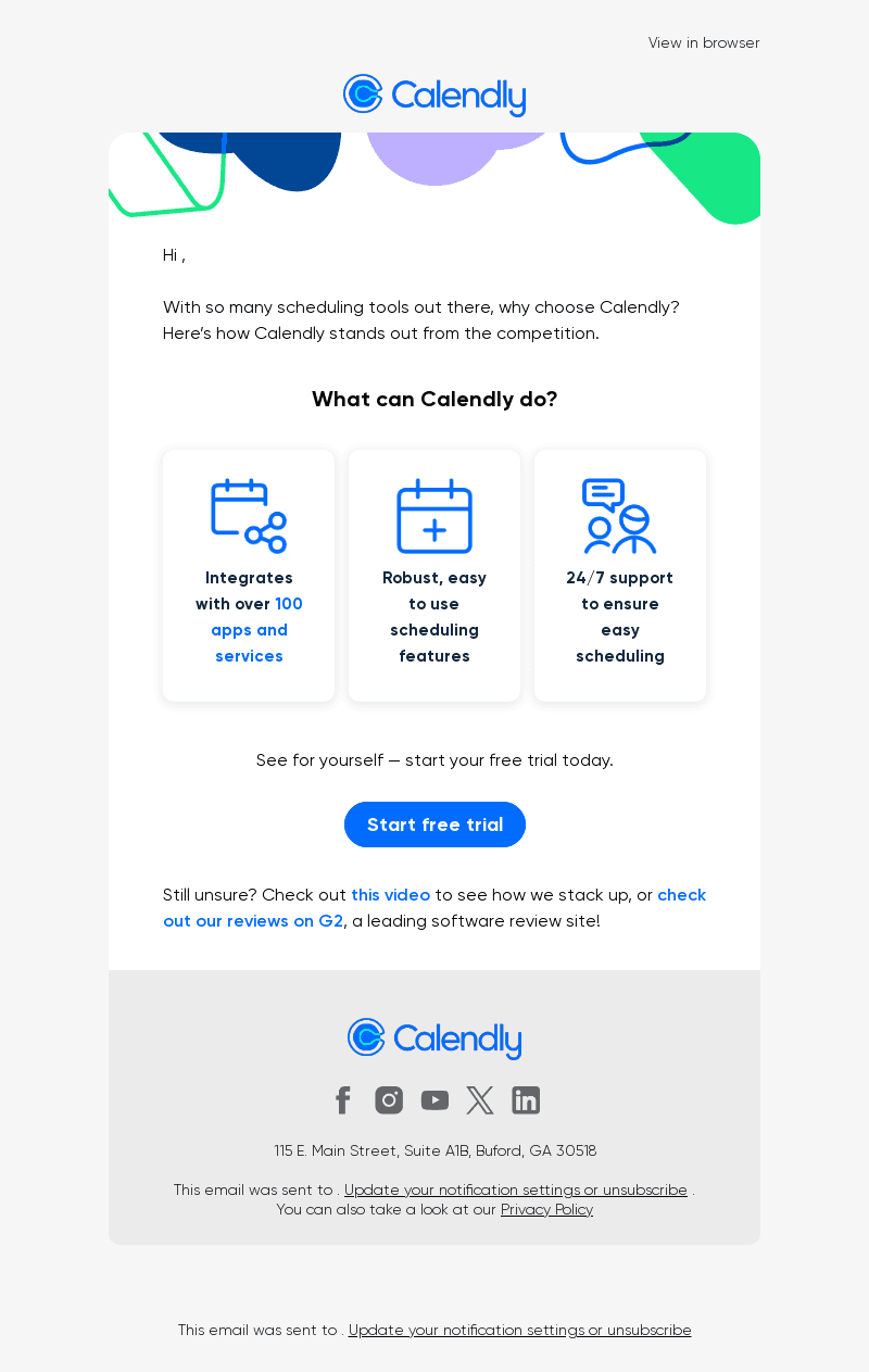 Why choose Calendly over other scheduling providers?