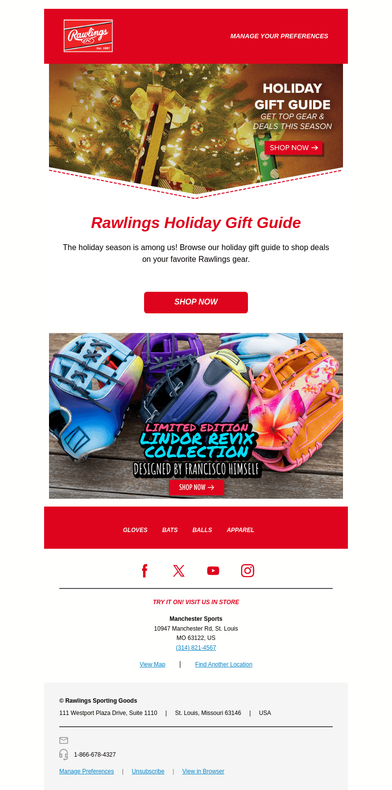 Save on Gear for the Holidays
