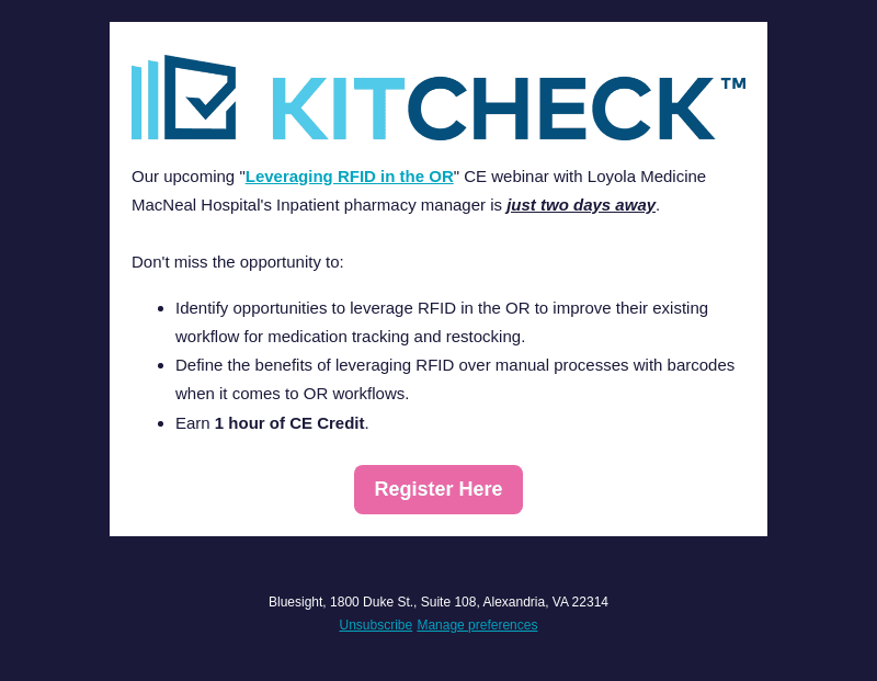 🚨 Last Chance to Register - CE Webinar