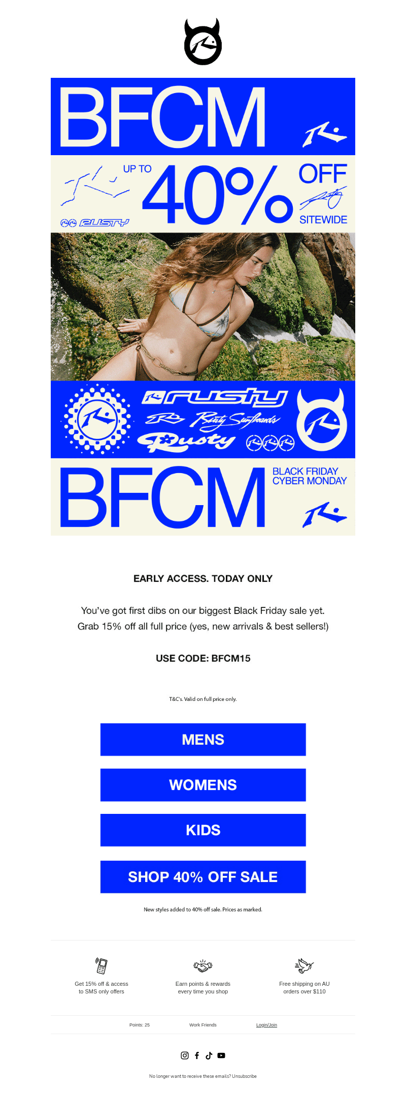EARLY ACCESS STARTS NOW!