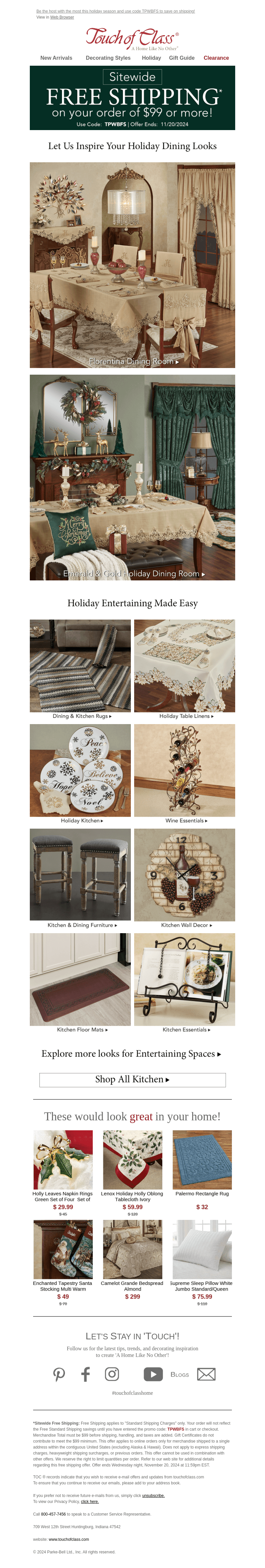 Ready, Set, Entertain, and Free Shipping