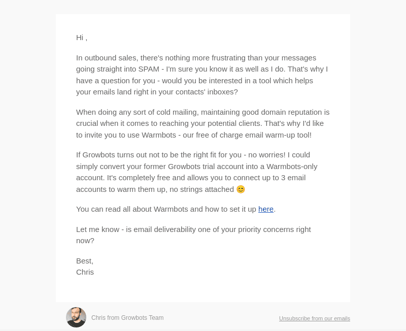 , do your messages land in SPAM?
