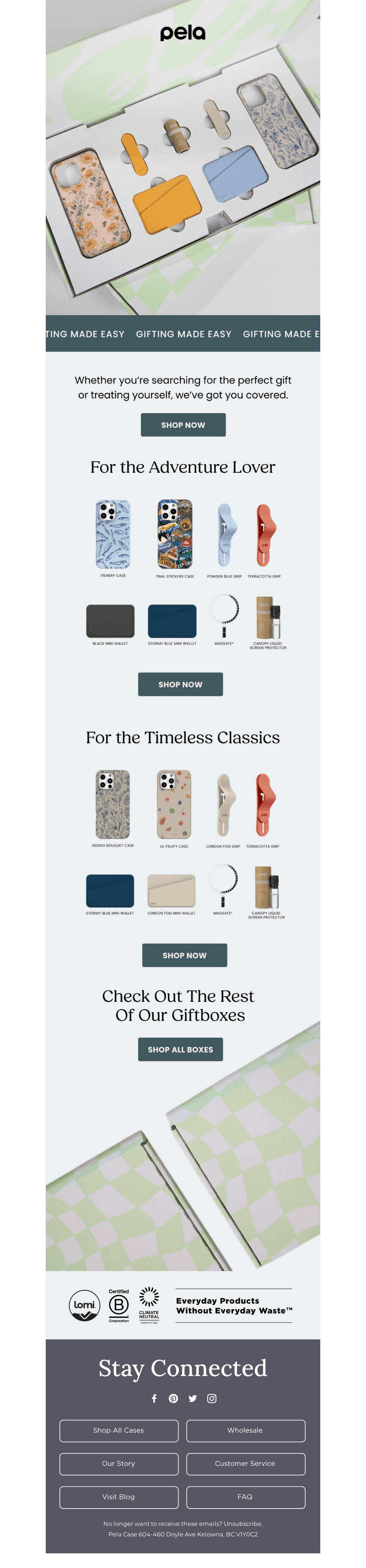 Gifting made easy...