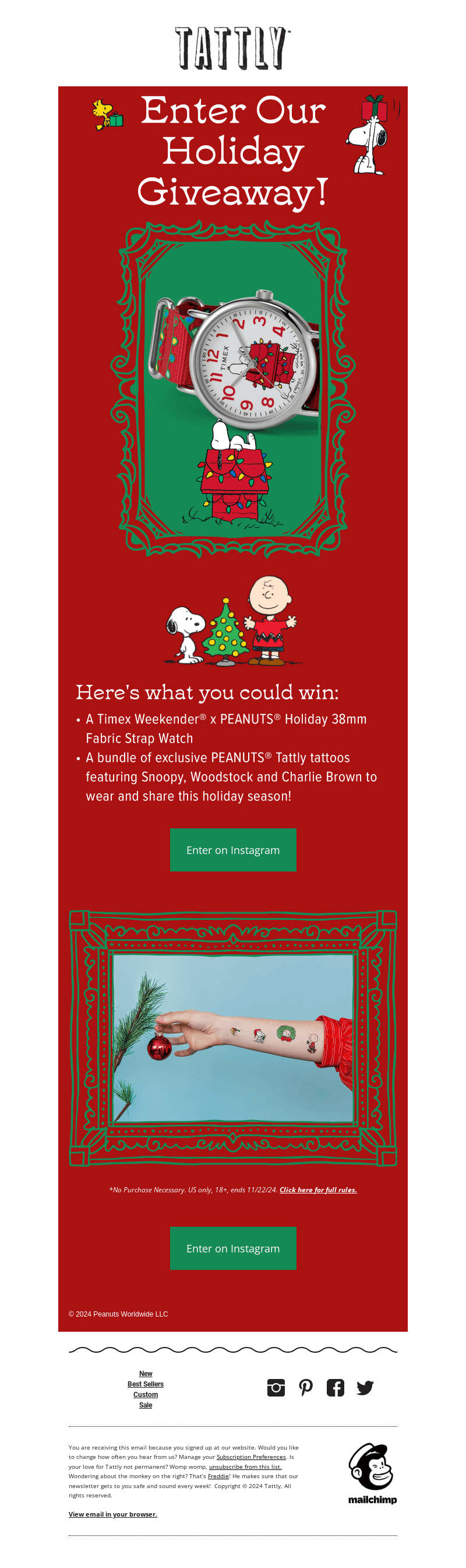 Tattly email from Wed, Nov 20, 2024
