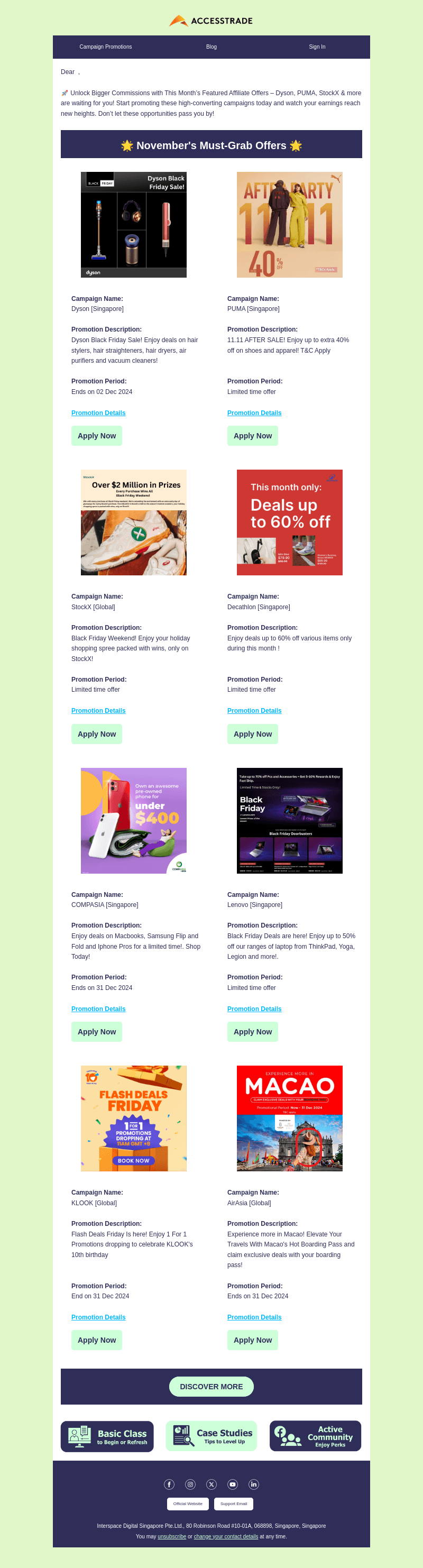 🔥 Important Update: Top New Campaigns Are Here!