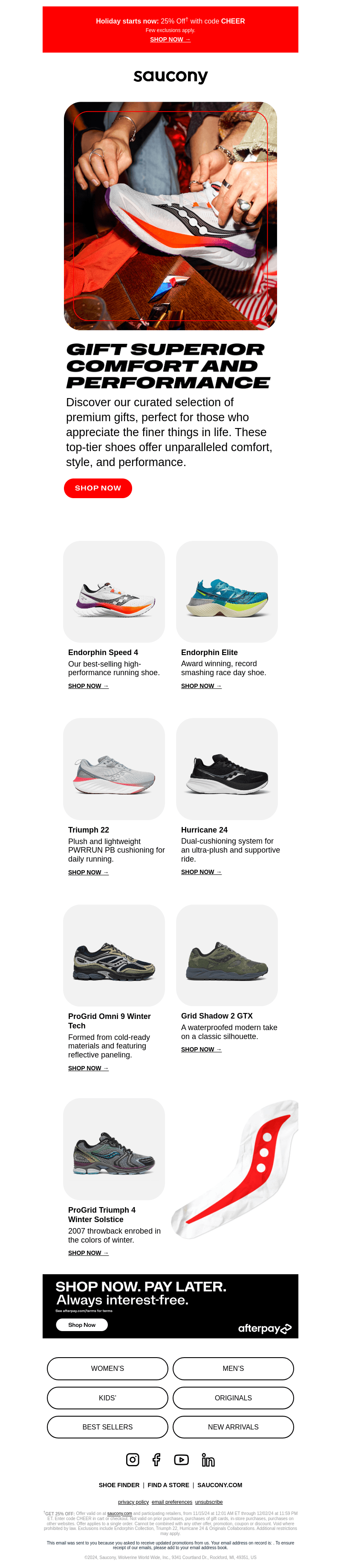 Premium Picks for the Holidays