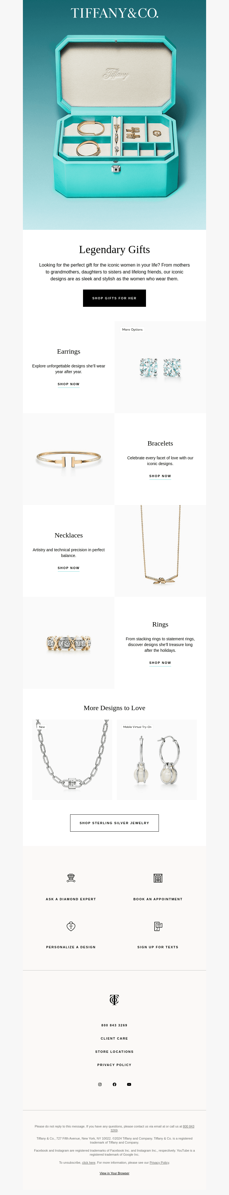 The Tiffany Gift Guide for Her