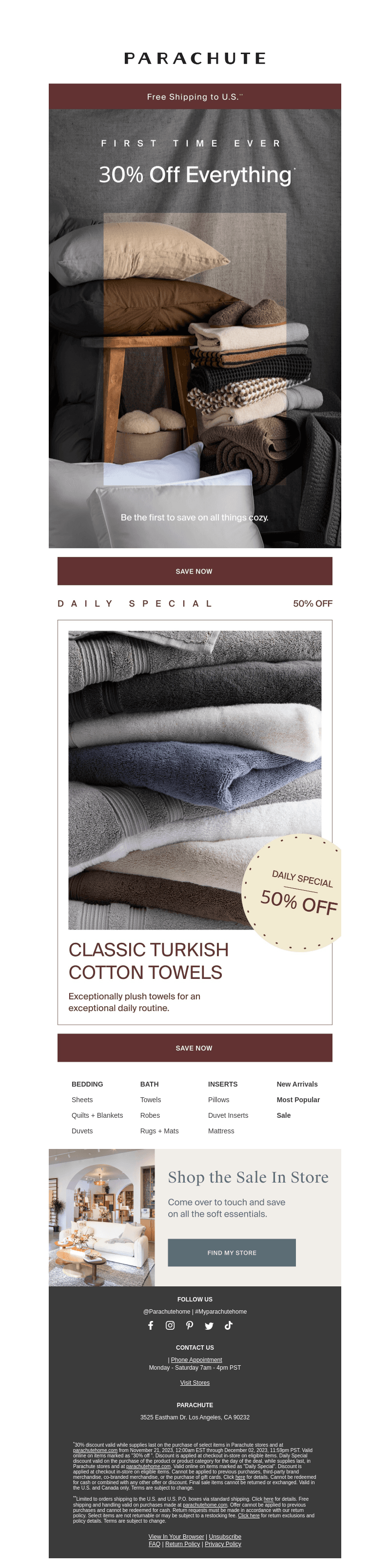 30% OFF EVERYTHING Starts Right Now