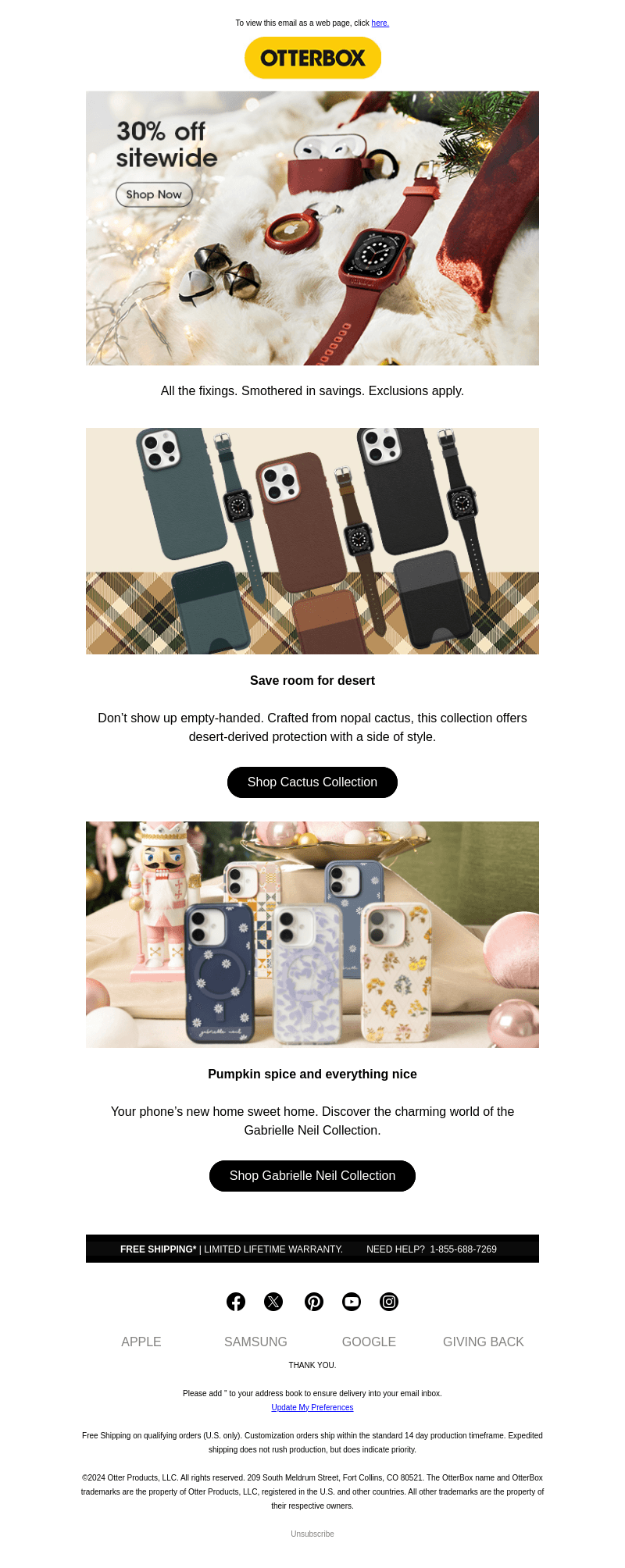 It doesn’t get butter than this: 30% off sitewide