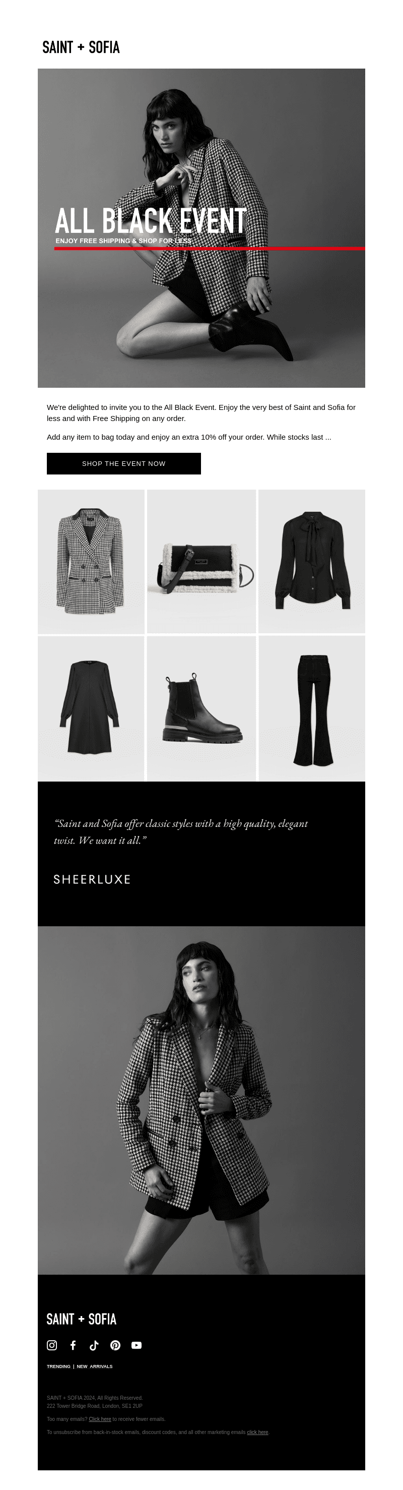 The All Black Event | Sale ⚡️