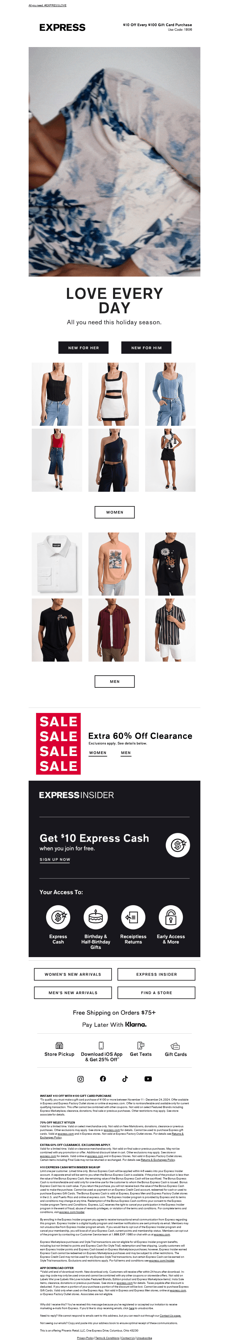 NEW holiday arrivals you asked for