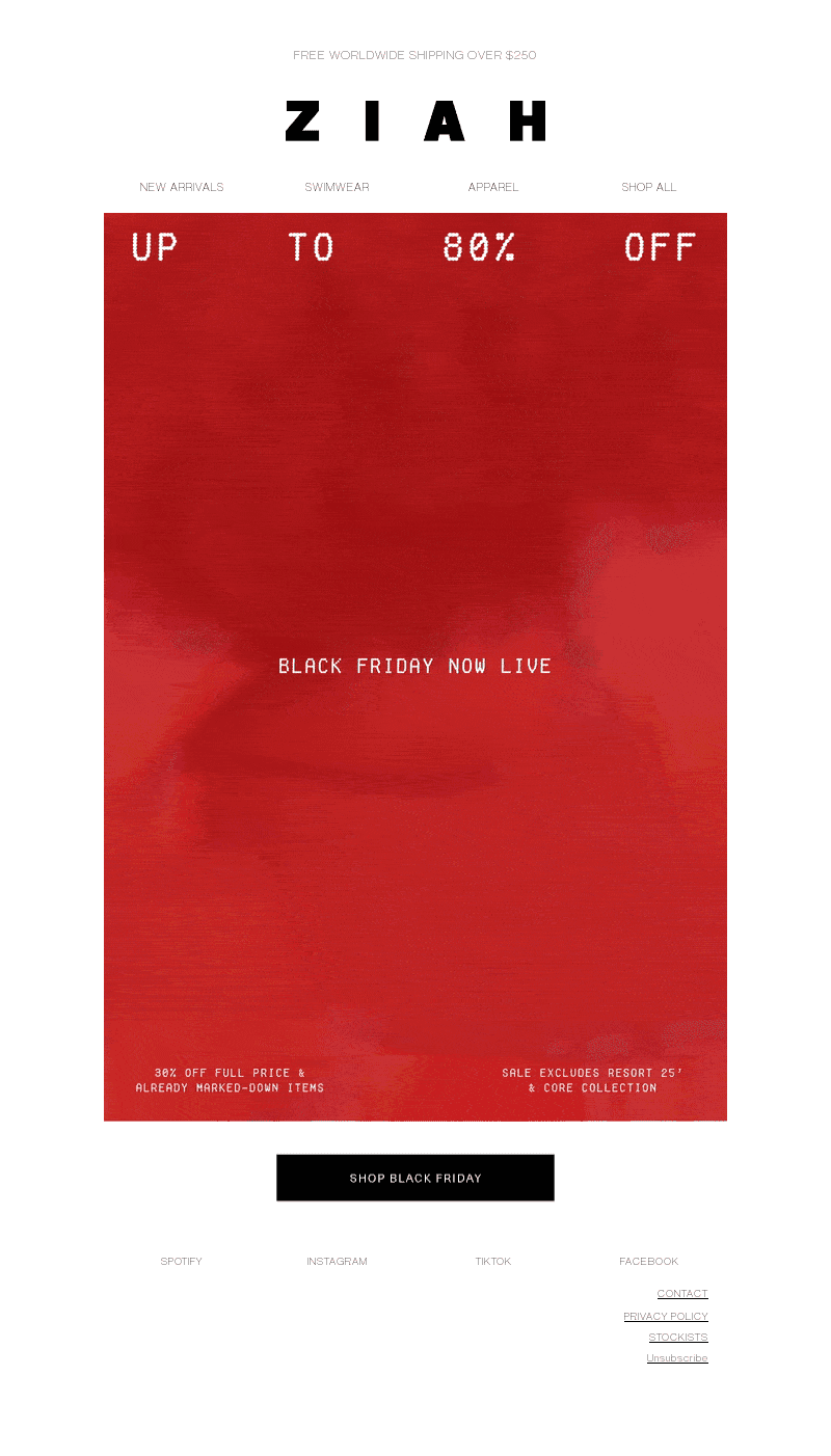 BLACK FRIDAY NOW LIVE