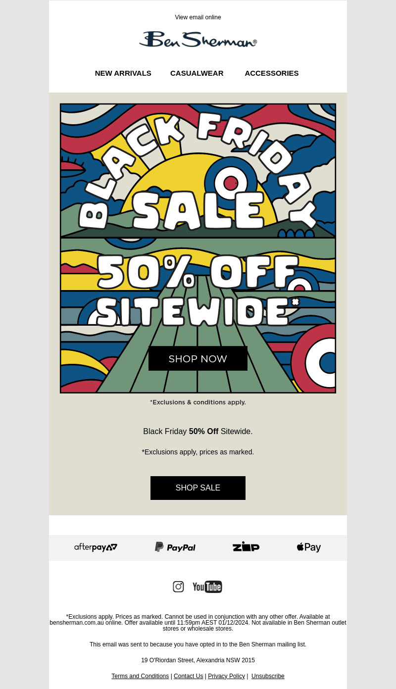 BLACK FRIDAY CONTINUES: 50% off Sitewide!