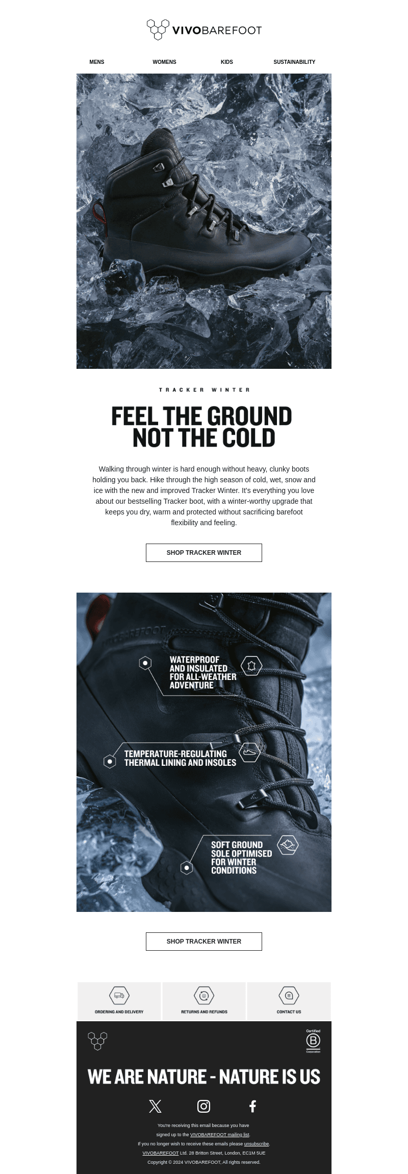 JUST LANDED | The Tracker Winter