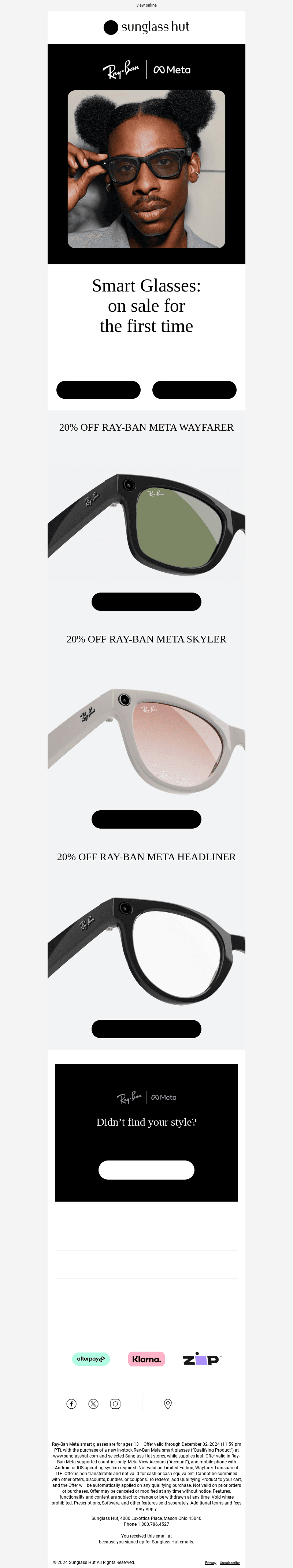 Save on smart glasses for the first time ever!