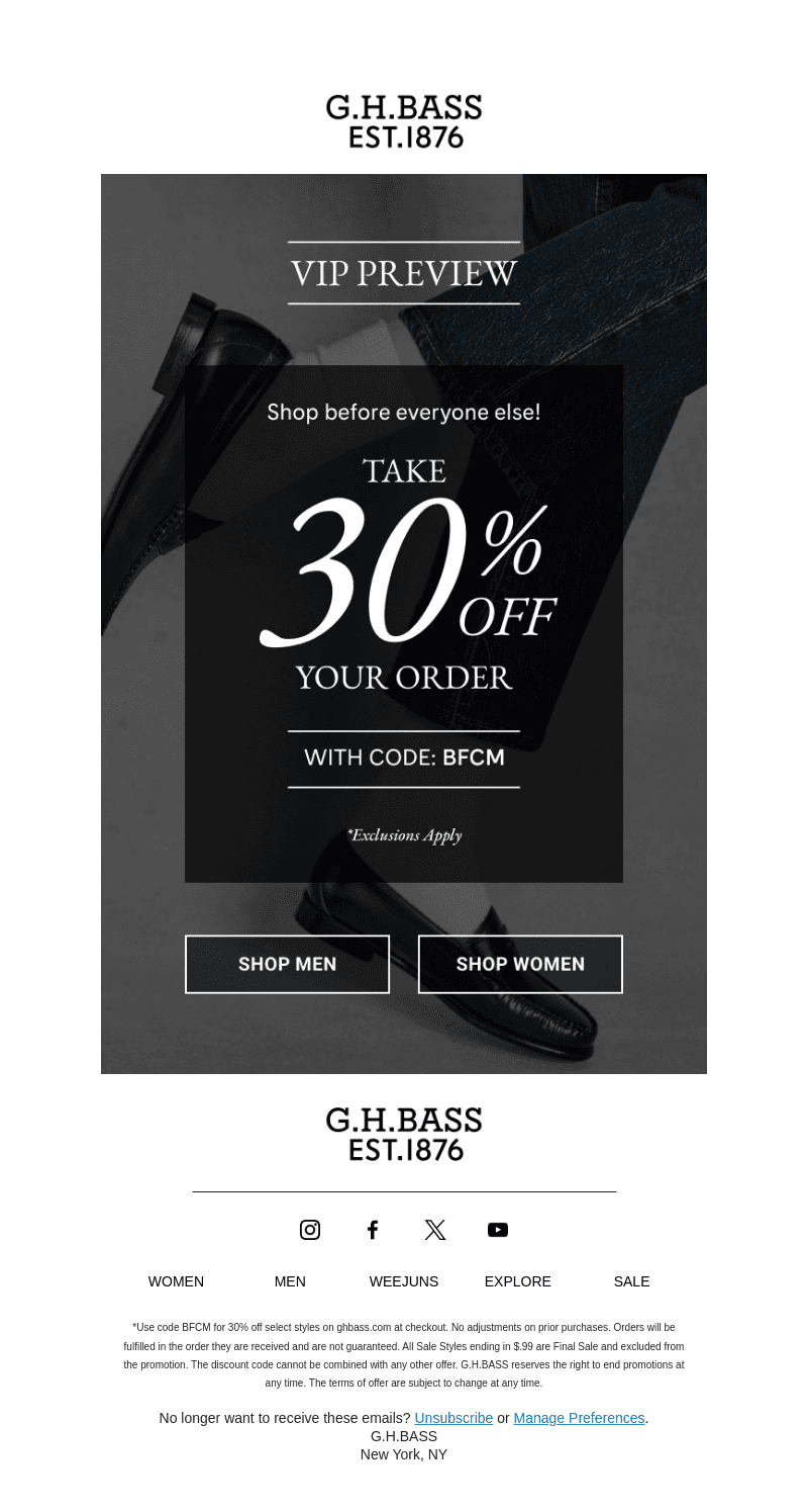 Black Friday Preview: 30% Off Sitewide!