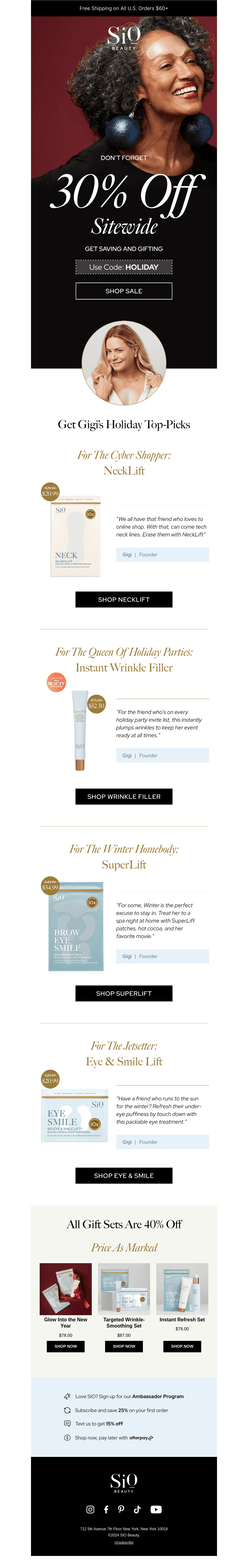 Gigi's Gift Guide is 30% OFF!