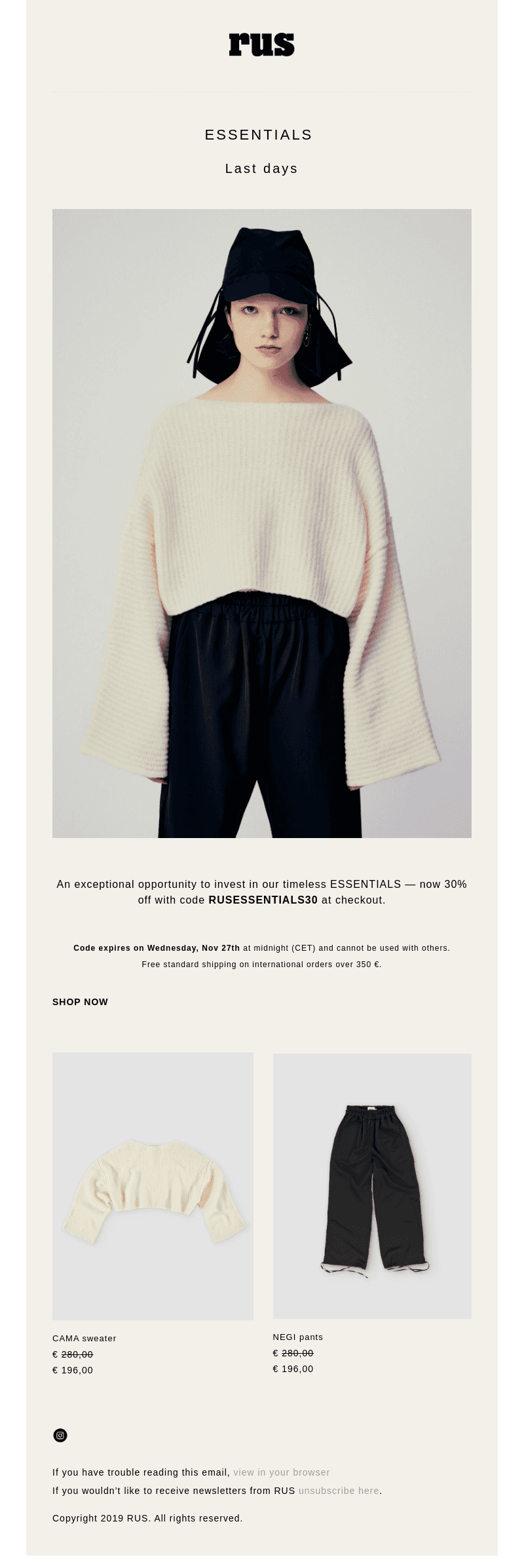 Last days — Private sale ✨