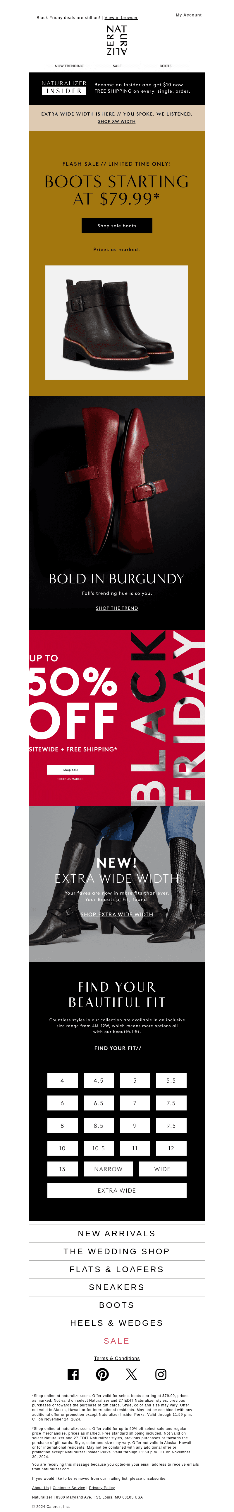 FINAL HOURS: Boots starting at $79.99