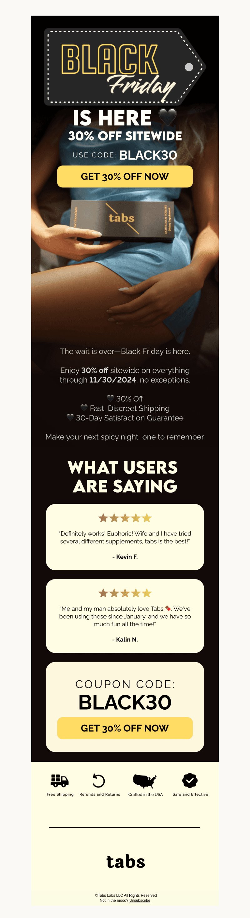 Black Friday Starts NOW 🖤