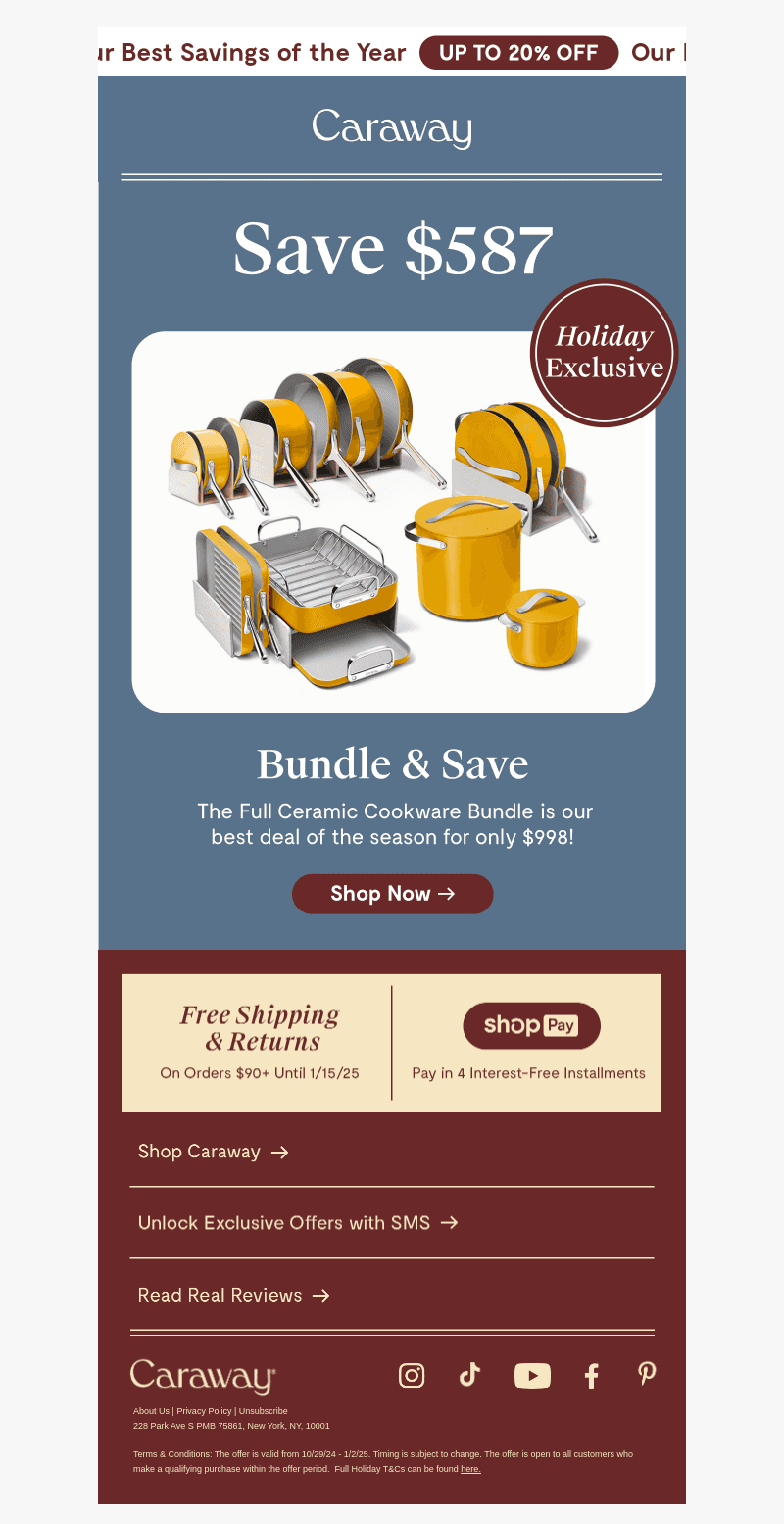 Save $587 on Our Best Bundle‼️