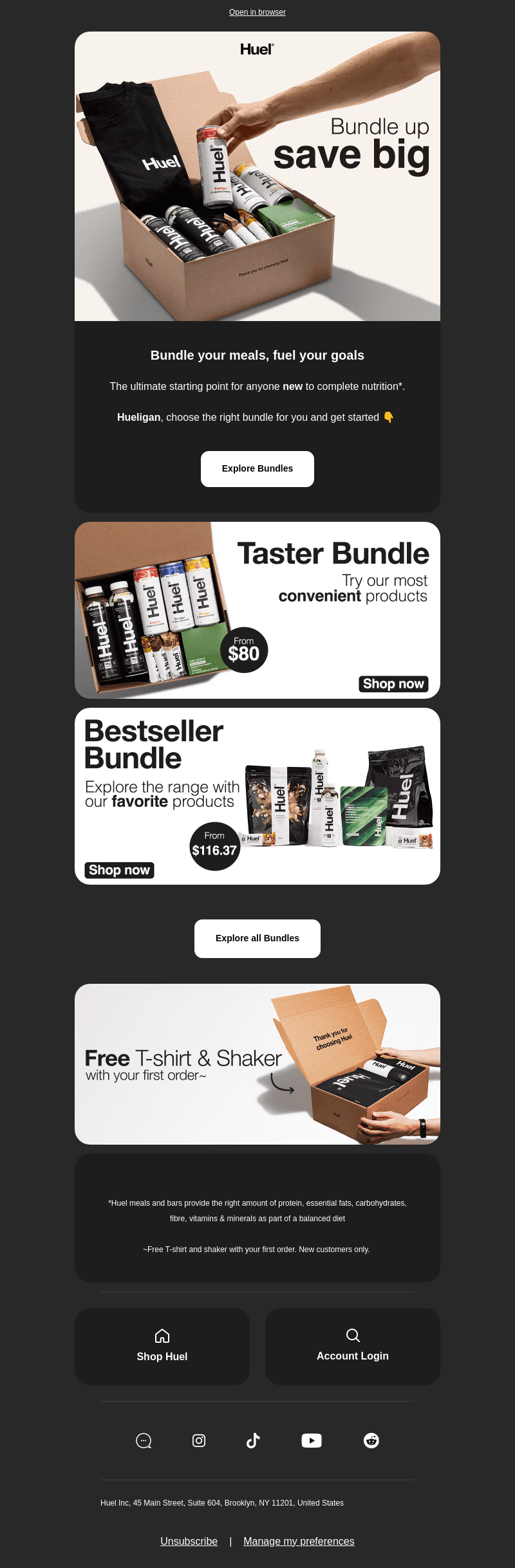 New to Huel? Start Here 💥