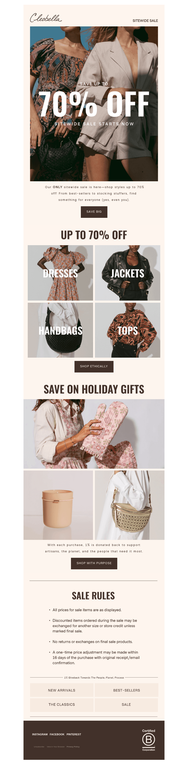 🚨 SHOP UP TO 70% OFF 🚨