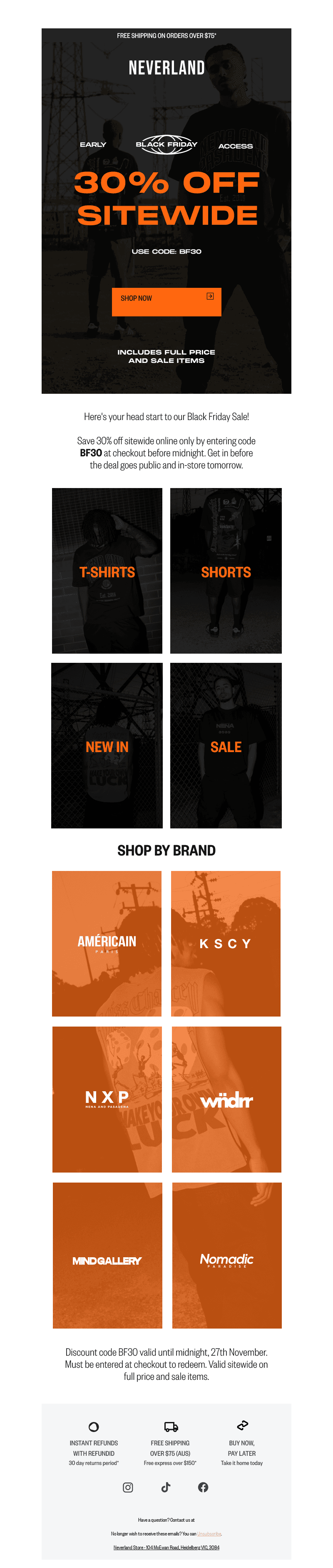 30% OFF SITEWIDE | Early Access 🔓
