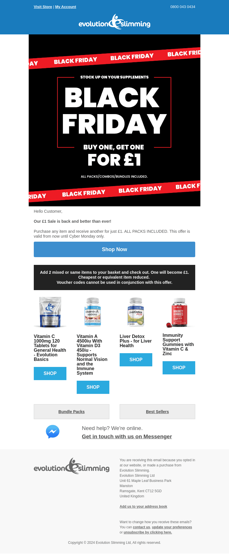 MASSIVE BLACK FRIDAY OFFER 🔥